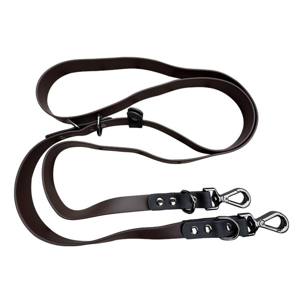 2.2M Dog Leash PVC Webbing Pet Traction Rope Waterproof Pet Double-ended Leash Outdoor Walk
