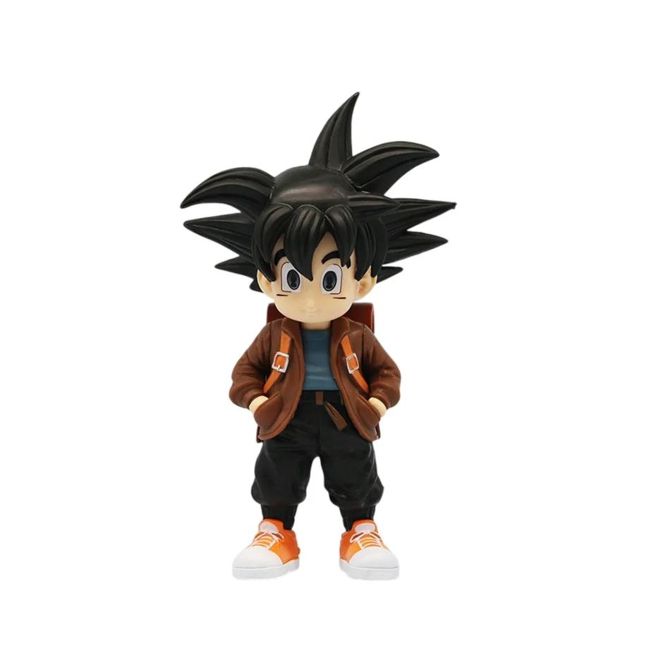 15 см Аниме Dragon Ball Z Фигурка Действия Малыш Гоку Фигурка Рюкзаки Путешествия Фигурка Статуя GK ПВХ Коллекционная Игрушка Подарок на День Рождения AAA