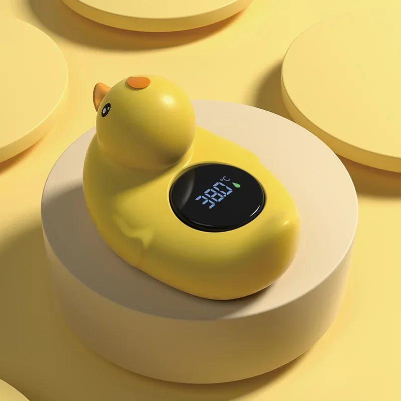 Cute Duck Cartoon Digital Baby Bath Thermometer Waterproof Floating Toy for Kids Room High Precision Temperature Measurement 4