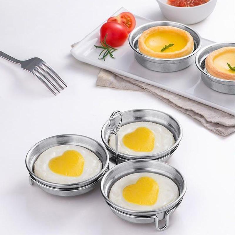 Форма для варки яиц из нержавеющей стали, форма для варки яиц на пару, форма для варки яиц на пару, кухонный инструмент для готовки на дому