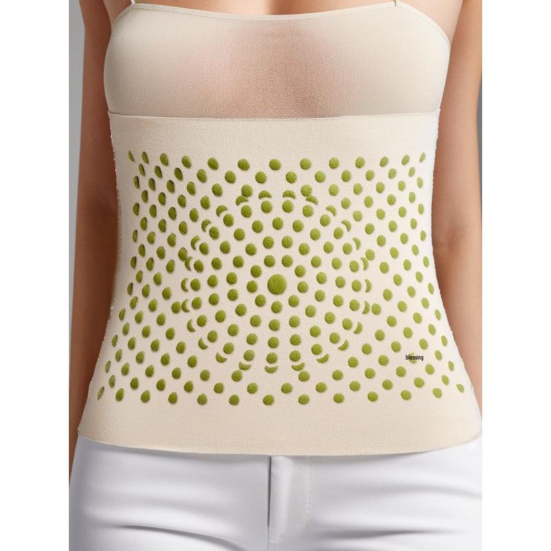 Пояс для поддержки талии с подогревом из полыни для йоги и фитнеса