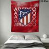 Atlético Madrid Wall Hanging Printed Fabric Blanket Decorative Tapestries for Bedroom Living Room Home Decor