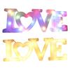 Светодиодная вывеска с буквами LOVE из ударопрочного ПВХ, Светящийся декор с буквами LOVE для Свадьбы, Дня Святого Валентина, Юбилея