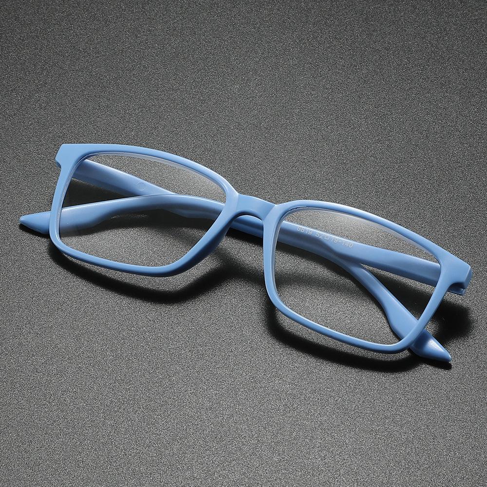 Ultra-light anti-blue colorful reading glasses European portable beauty trendy women's personalized fashion glasses frame elderly reading glasses