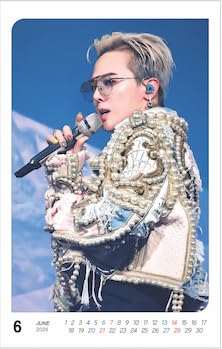 G-DRAGON Merchandise 2026 Large Wall Calendar (GD)