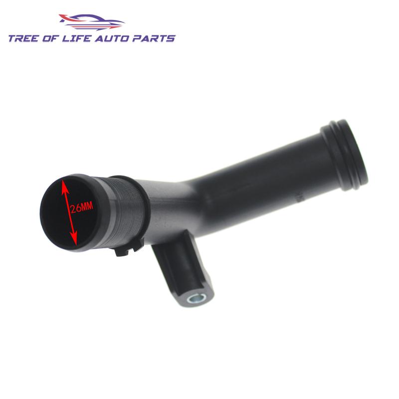 1/2/5/10x Water Hose Pipe Flange For DACIA Logan Sandero I II 1.0 1.2 16V 2006+ 7700111985 7700869863 8200702752 7700 111 985