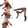 BestSounds Guitar for Electric Guitars Grain Capo, One-Touch Type, Guitars/Ukuleles/Acoustic (Wood Finish)