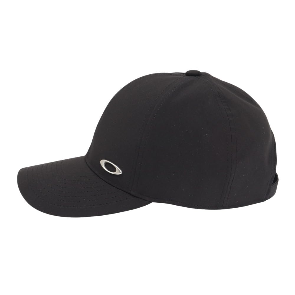 Oakley ОСНОВНАЯ МЕТАЛЛИЧЕСКАЯ КЕПКА FOS902035 BLACKOUT U Cap 25.0 - Гольф/Тренировки - Влагоотводящая, Быстросохнущая, Антибактериальная, Устойчивая к запахам