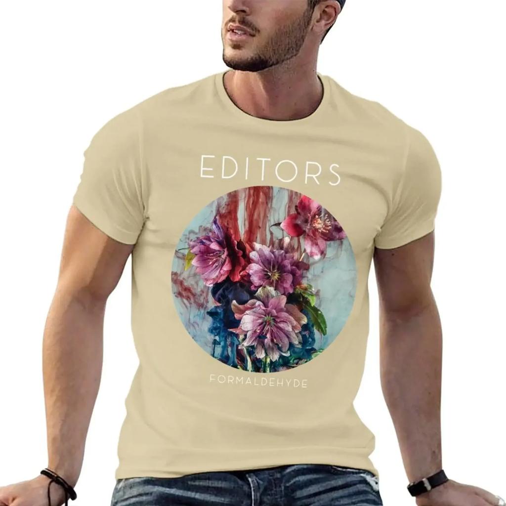 EDITORS BAND TShirt summer top blue archive boys animal print sweat Unisexs graphic tshirts pack