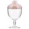 Childrens Reusable Plastic Cups Pink Pp 1pcs 5.7x3.14x3.14in