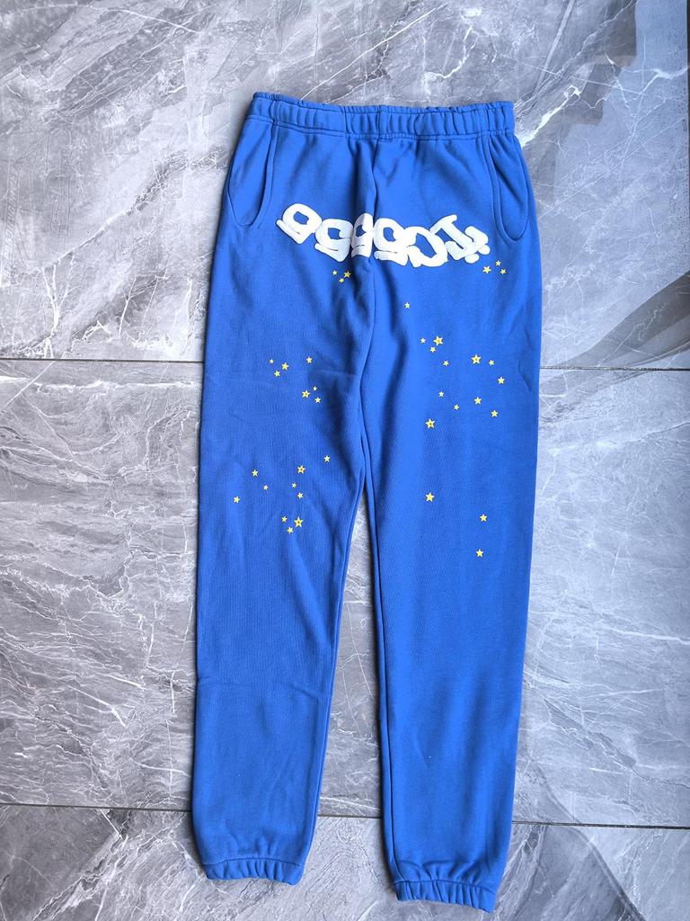 Унисекс Худи Sp5der 555555 с Паутиной и Объемными Буквами