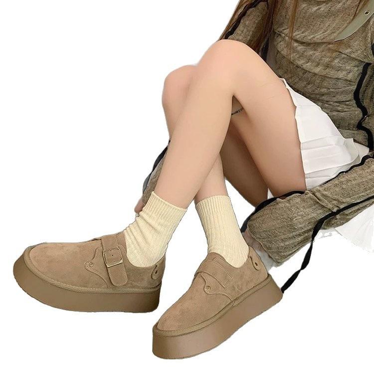 Осенние коричневые Birkenstocks на платформе, новые Birkenstocks, тренд на одиночную обувь