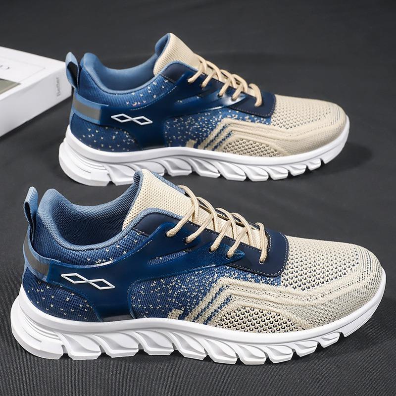 Летние мужские дышащие влагоотводящие кроссовки трендовые мужские легкие мягкие повседневные кроссовки для бега теннисные спортивные туфли быстрая доставка