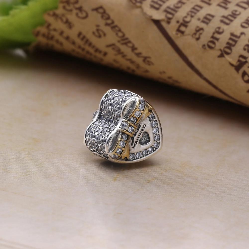 New Cupid Key Charm 925 Silver Bracelet Shining Bead DIY Women Jewelry Gift Party Accessories