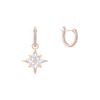 Swarovski Symbolica Star Shaped Earrings Women earrings Rose-Gold 5494337