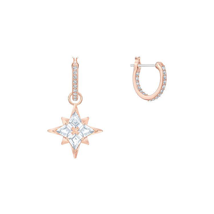 Swarovski Symbolica Star Shaped Earrings Women earrings Rose-Gold 5494337