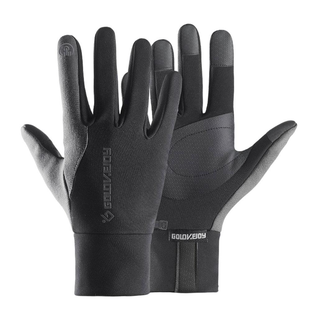 Мужские и женские зимние перчатки для мотоциклистов, перчатки для защиты от холода, водонепроницаемые, ветрозащитные, утолщенные перчатки для спорта на открытом воздухе, теплые перчатки для бега и лыж