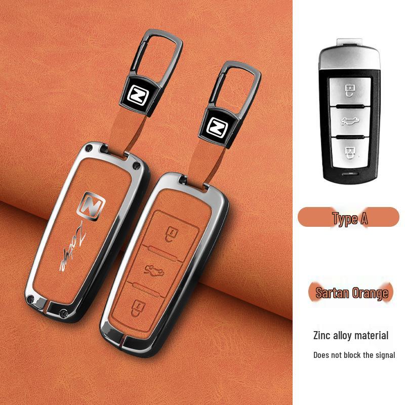 Zotye Genuine Leather Key Case for T600, T700, T300, Damaix7, X5, SR9, SR7, Z700