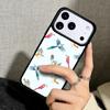 Capa Case for iPhone 17 Air 16 Pro Max 15 Plus 11 13 Mini 14 12 Back Phone Cover Hummingbird