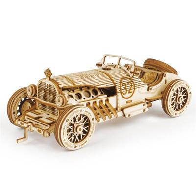 Набор деревянных 3D-пазлов Robotime Grand Pix Car 1:16 шкала