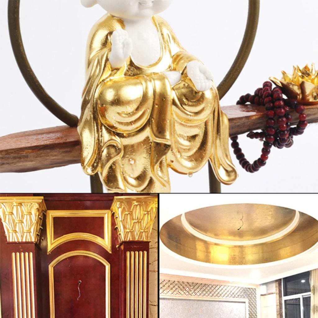 100 мл Портативный Клей для Позолоты Листы Золотой Фольги Клей для Позолоты Клей для Металлических Листов для Рукоделия Быстросохнущий