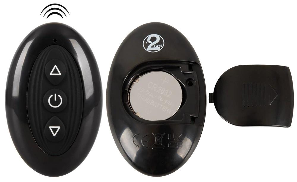 Couples Choice - Multifunctional Vibrator 5 Toys in One Black