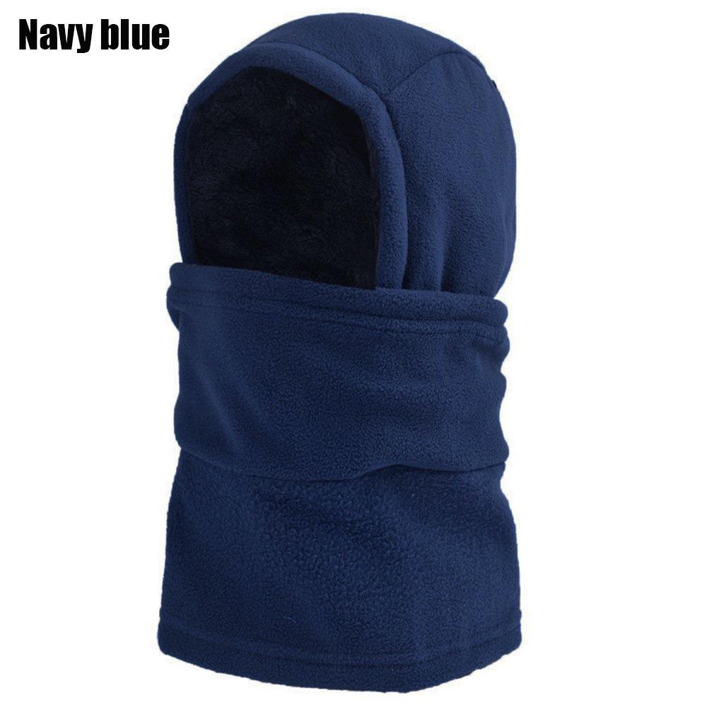 Уличная ветрозащитная утолщенная маска для лица шарф шапки утеплитель для шеи флисовая шапка