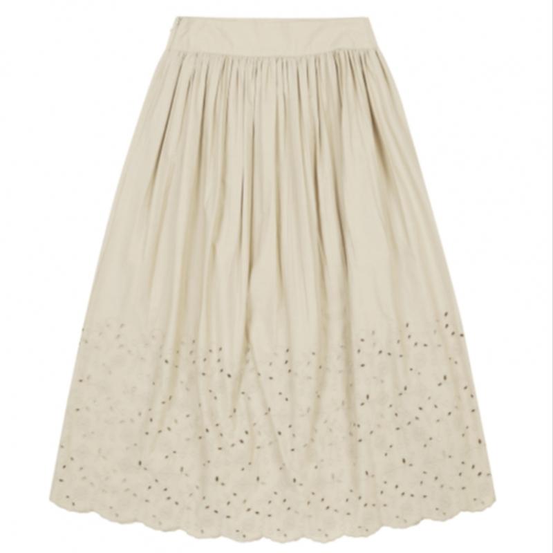 Benetton Юбка с перфорацией и вышивкой 3s 46azd001j