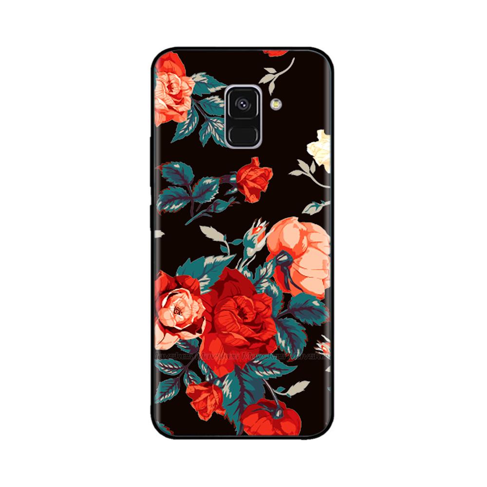 Чехол для Samsung Galaxy A8 2018 Мягкий ТПУ Задняя крышка телефона Для Samsung A8 Plus 2018 A730 Чехол GalaxyA8 A 8 Силиконовый бампер Coque