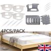 4x Bed Sheet Mattress Holder With Lock Strips Heavy Duty Bed Sheet Fasteners