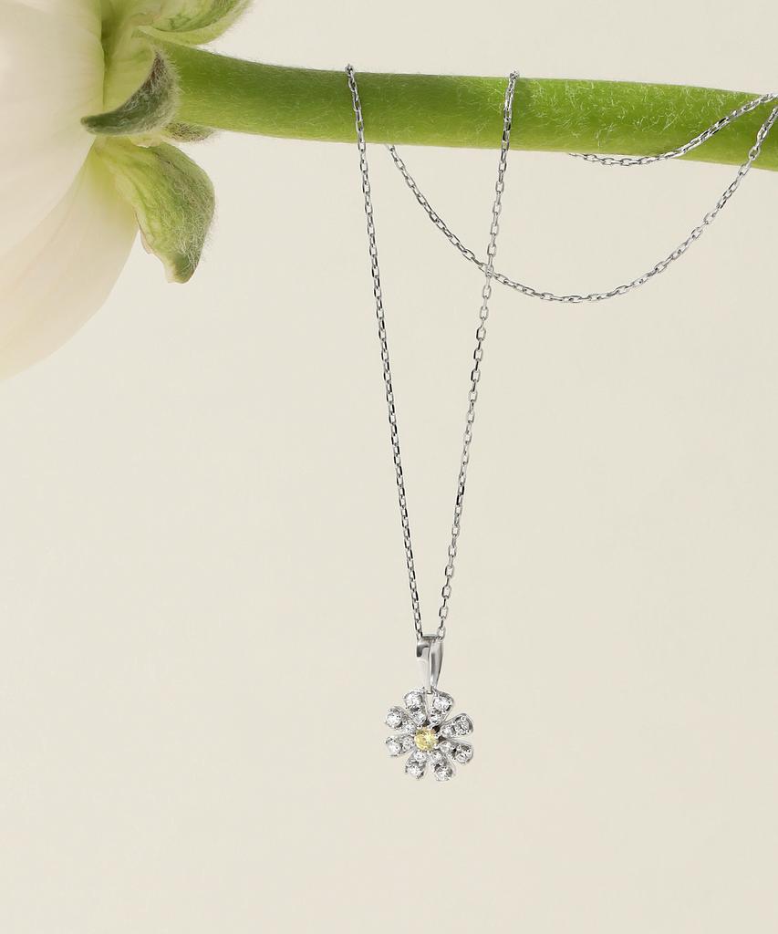 Mcel 14K Maylin Daisy Necklace