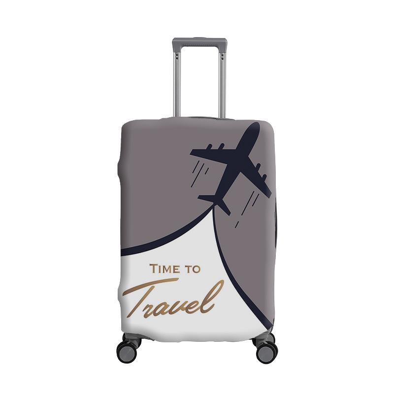 Deluxe Protector Luggage Leather Thickened Suitcase Cover For Travel