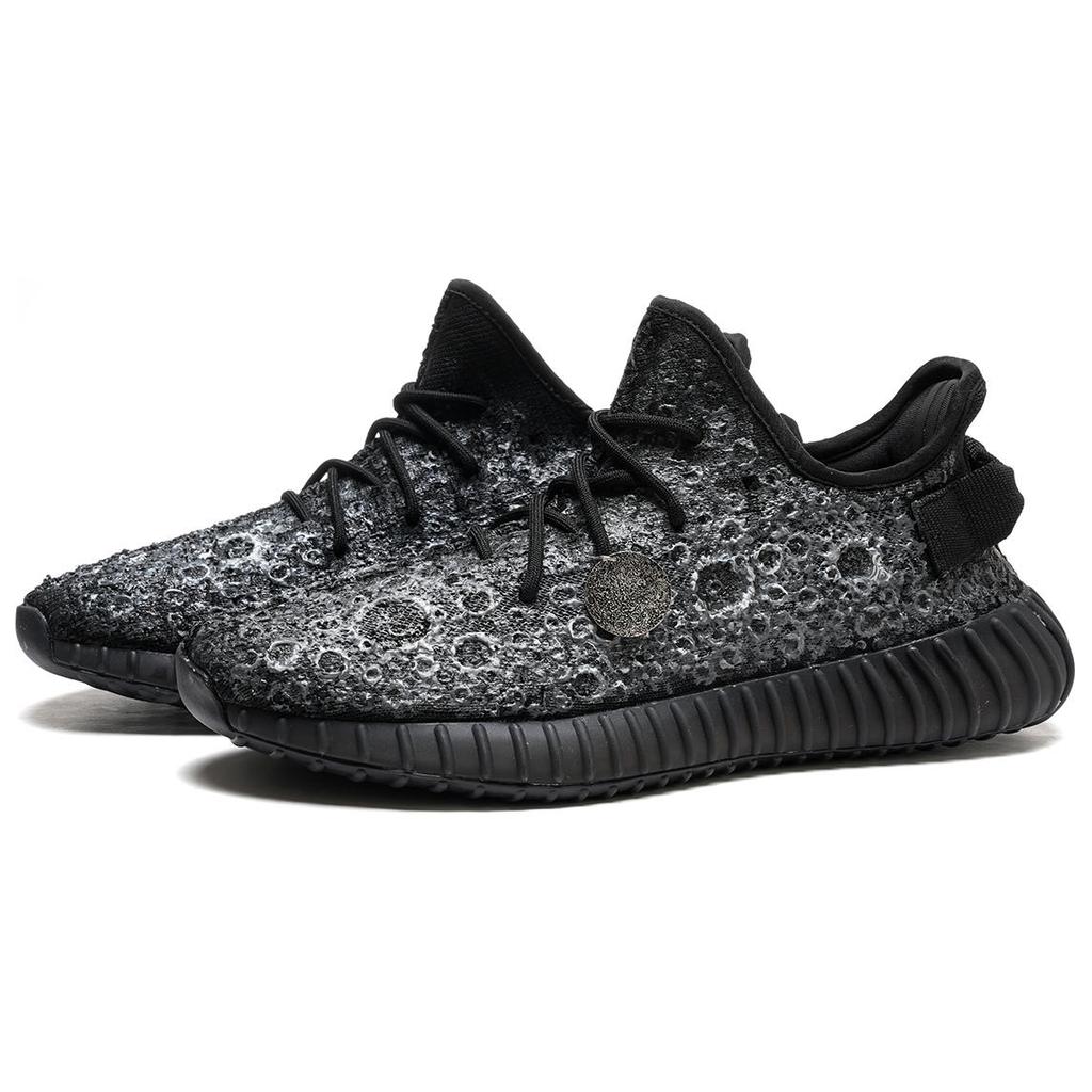 adidas Оригинальные Yeezy Boost 350 V2 Повседневная обувь Унисекс Низкие Черные HQ4540(Команда54-)