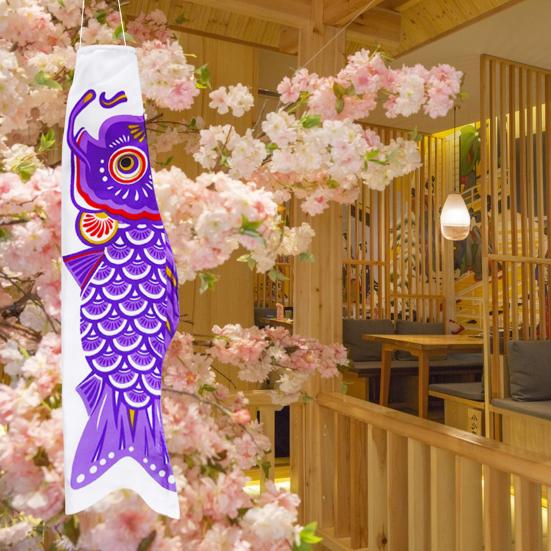 Рыболовный ветроуказатель, японский карповый вымпел, флаг, ветроуказатель Koinobori, наружный подвесной баннер, украшение для садовой террасы