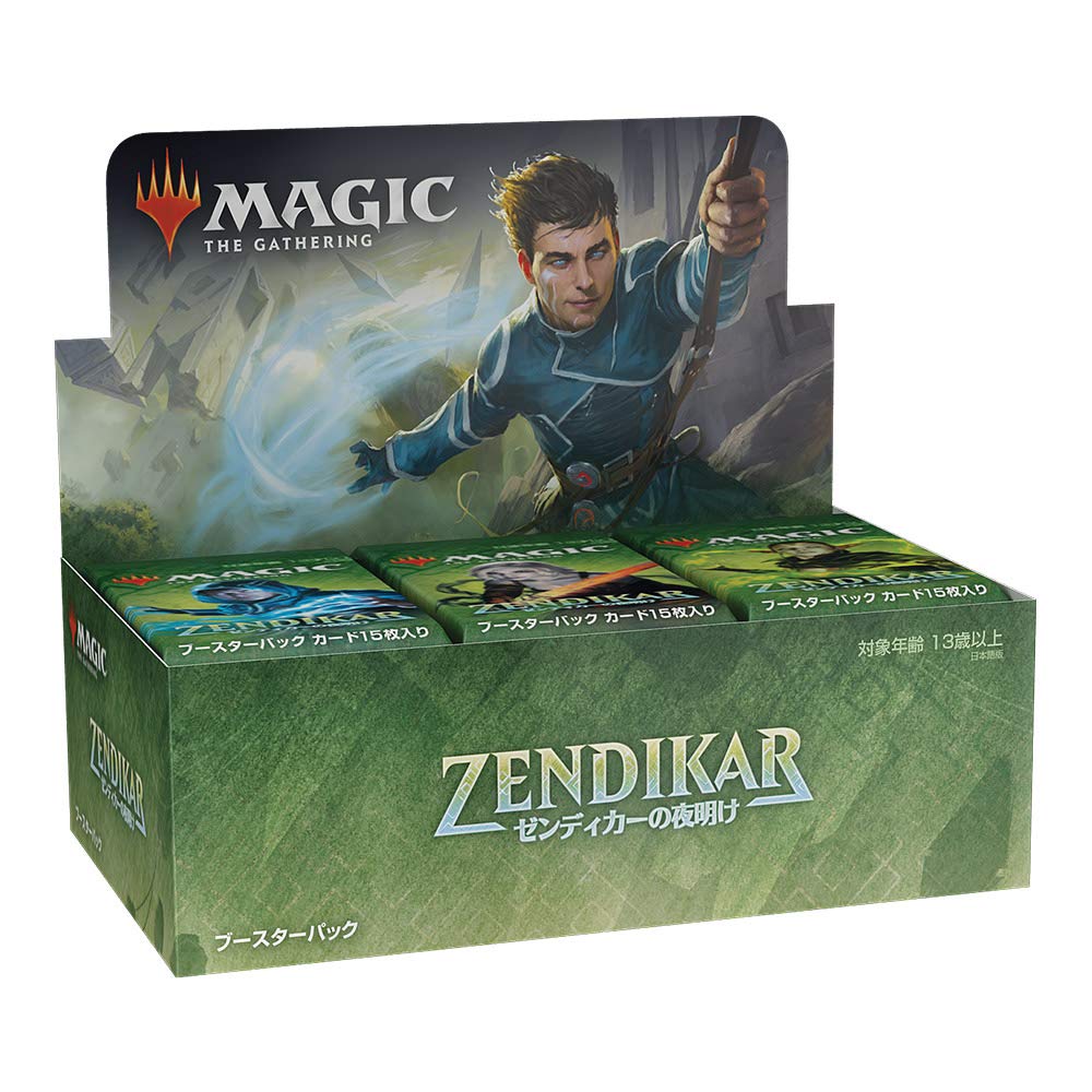 The Gathering Zendikar Rising Draft Booster Японская версия 36 комплектов MTG Trading Card Wizards of the Coast Magic (BOX)