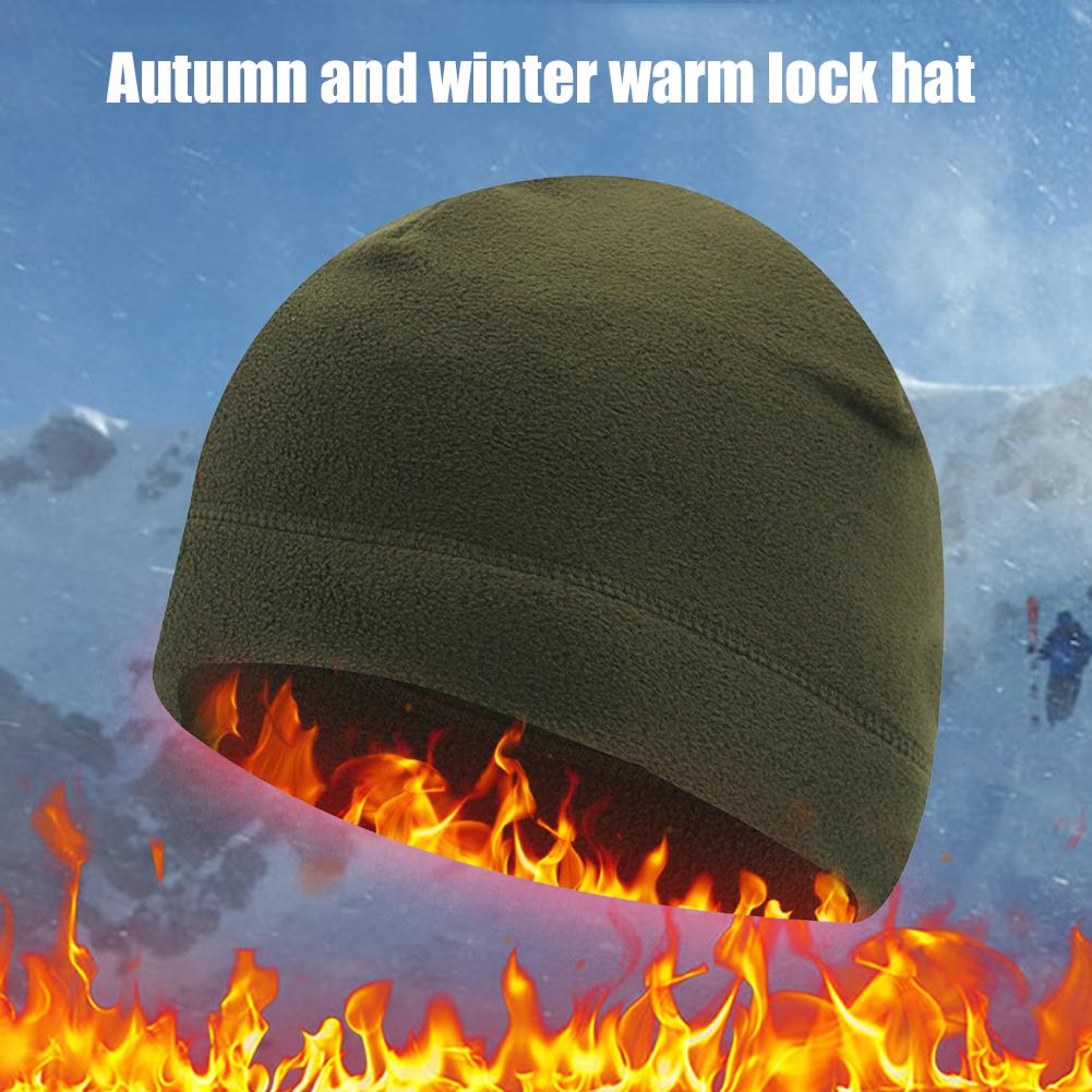 Шапки-шапки, зимние теплые спортивные шапки для езды на велосипеде, бега, лыжного спорта (Армейский Зеленый)