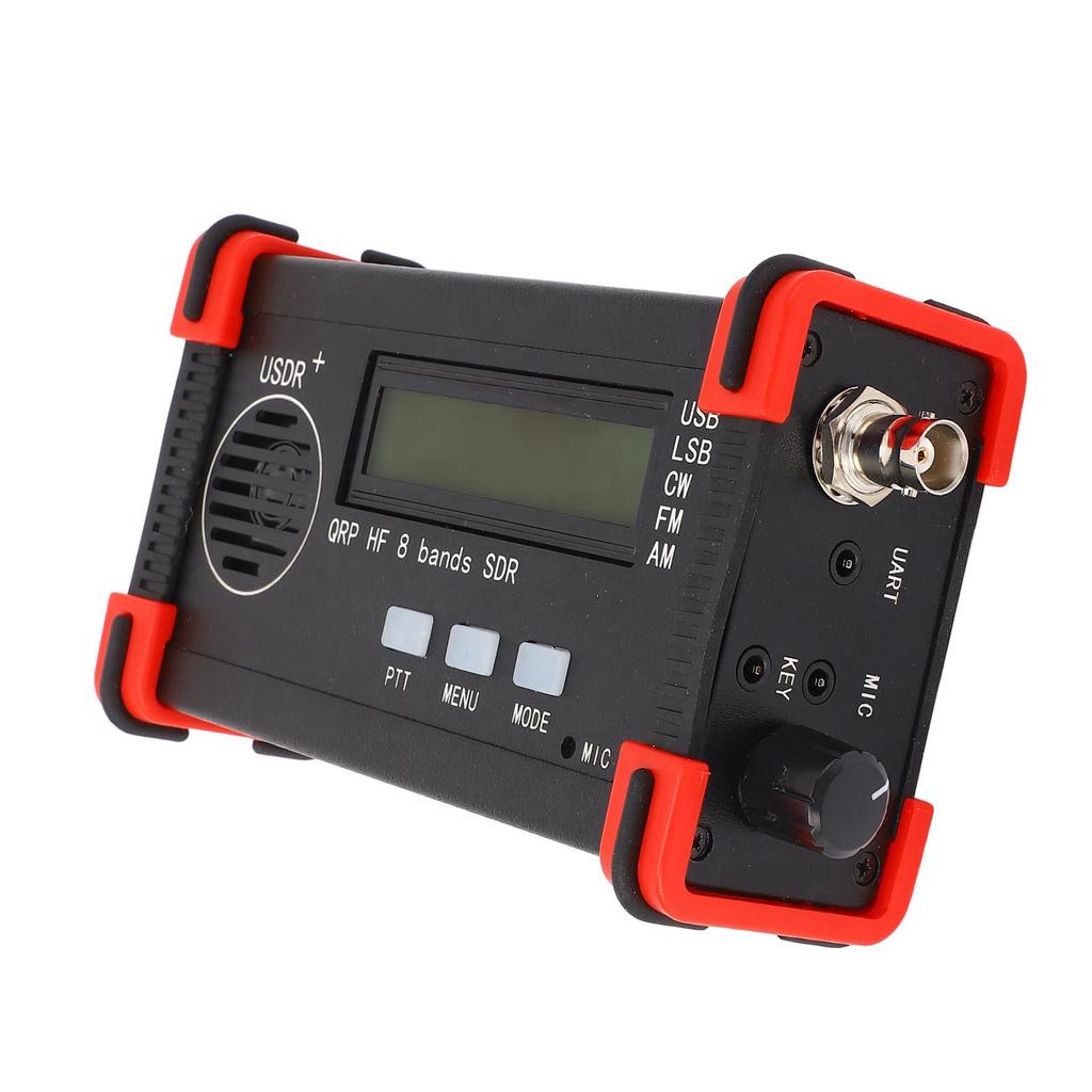 КВ Радиоприемник 8-диапазонный QRP SSB CW Трансивер с Ручным Микрофоном
