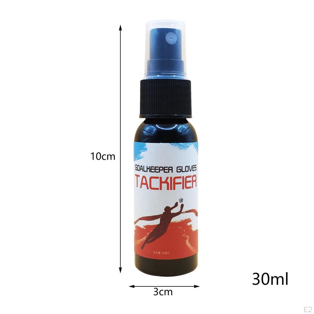 Клей для перчаток Вратарские перчатки для перчаток Спрей для защиты от регби 30 мл Уход за футболом