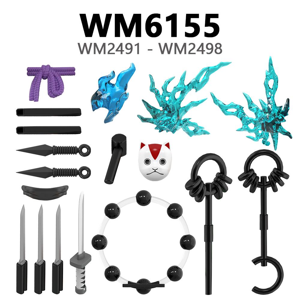 WM6155 Action Figure Adult Building Blocks Set WM6167 WM6154 WM6153 WM6152 WM6113 WM6112 WM6111 WM6110 Brick Accessorie Kid Toys