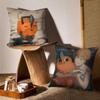 Cute Pet Anime C-Chainsaw Man-MT Pillow Case Printing Pillowcase Living Room Sofa Cushion Cover Bedroom Room Decor