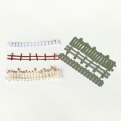 3 шт. забор металлический трафарет для скрапбукинга DIY альбом тиснение папка декор трафареты ремесленные штампы