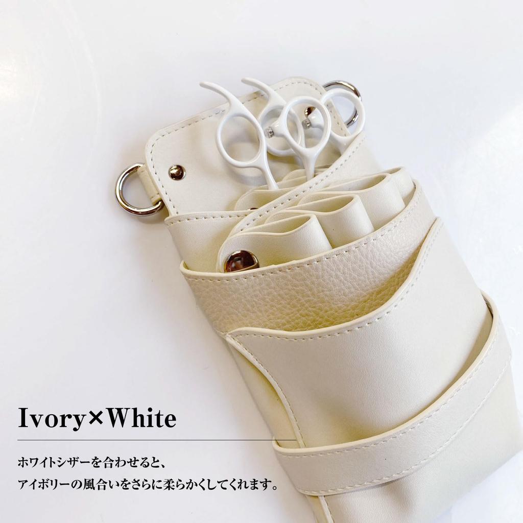 DEEDS GTZ White Scissors Thinning Scissors Thinning for Hairdressers and Includes Set of 2 [PF] (6.0 Inches) (approximately 10-15% Rate) Barbers,