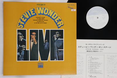 Виниловая пластинка STEVIE WONDER - Stevie Wonder Live SJET8249PROMO TAMLA MOTOWN Япония Soul/Funk Б/у