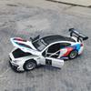 1/32 BMW M6 GT3 Раллийный Автомобиль Сплав Модель Автомобиля Игрушка Литье под Давлением Звук и Свет Автомобильные Игрушки для Детей Транспортное Средство