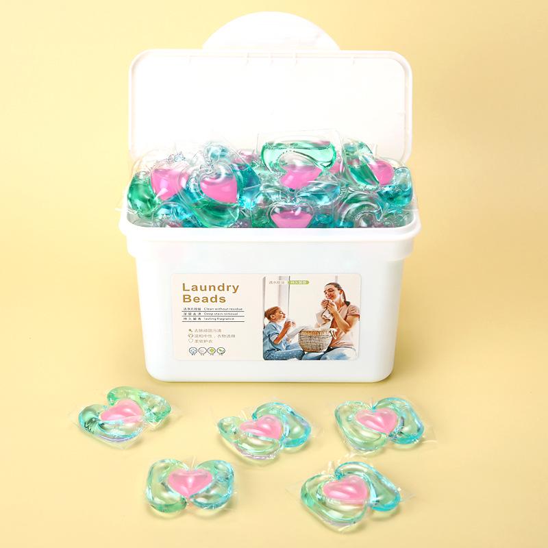 Трехкамерные капсулы для стирки «пять в одном»: Стойкий аромат, удаление пятен, смягчающие концентрированные капсулы для стирки