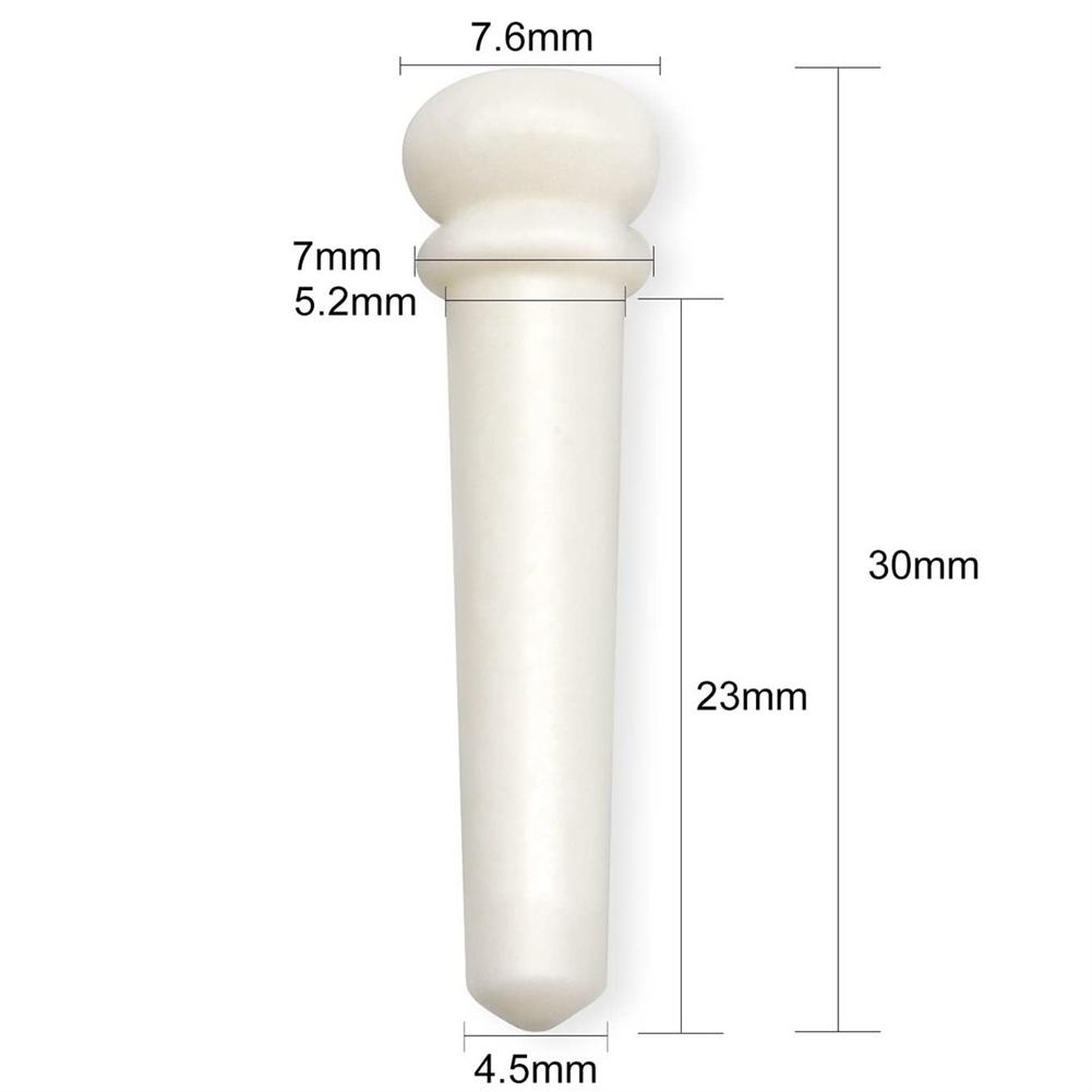 Акустический костяной бридж Акустическая гитара Костяной бридж Колки бриджа Порожек Аксессуары