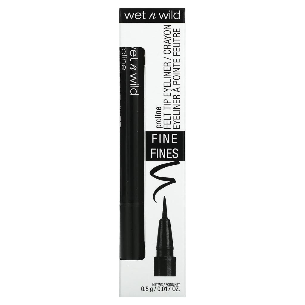 Proline Felt Tip Eyeliner, 875B Black, 0.5G(0.017Oz)