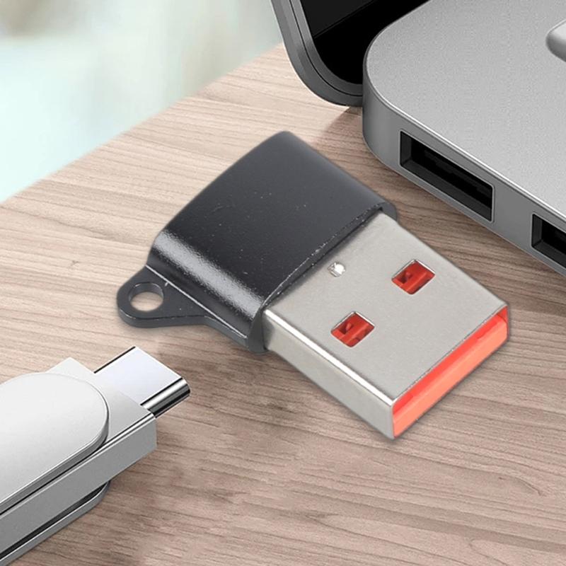Высокоскоростной адаптер USB C на USB A, переходники «папа-мама» для быстрой зарядки и синхронизации, работает со смартфоном, планшетом