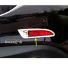 For Mazda6 Mazda 6 Atenza 2014 2015 2016 2017 2018  Car Detector ABS Trim Back Tail Rear Fog Light Lamp Frame Stick 2PCs