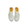 Nike Tiempo Legend 9 Academy TF Round Toe Lace-Up Slip-Resistant Durable Low-Top Soccer Shoes Kids Sneaker Gray Yellow DA1328-002